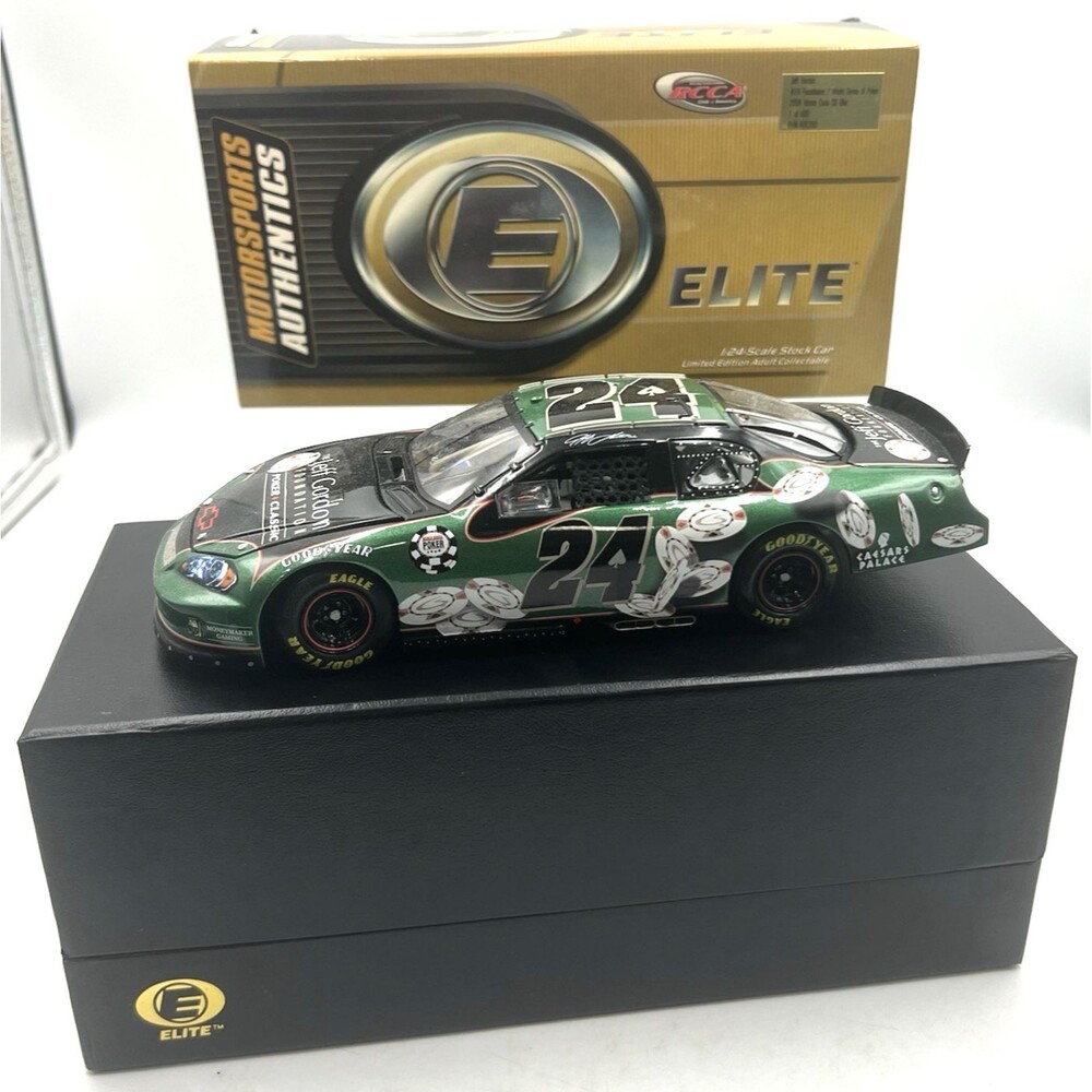 2006 Jeff Gordon #24 WSOP Poker Foundation Chevy Monte Carlo SS 1:24 Elite 1/600